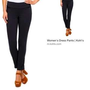 Candie’s Brand, Audrey slim fit pant.